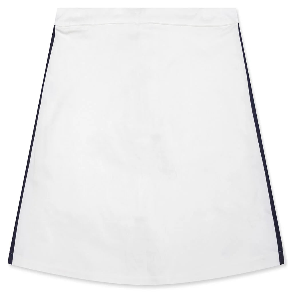 Womens Adidas x Sporty Rich Skort Core White Night Navy