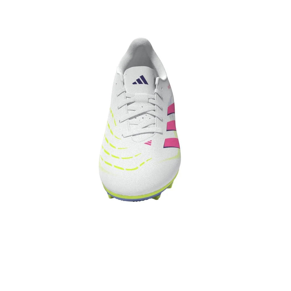 adidas Predator Club Firm Multi Ground Boots Junior White Pink