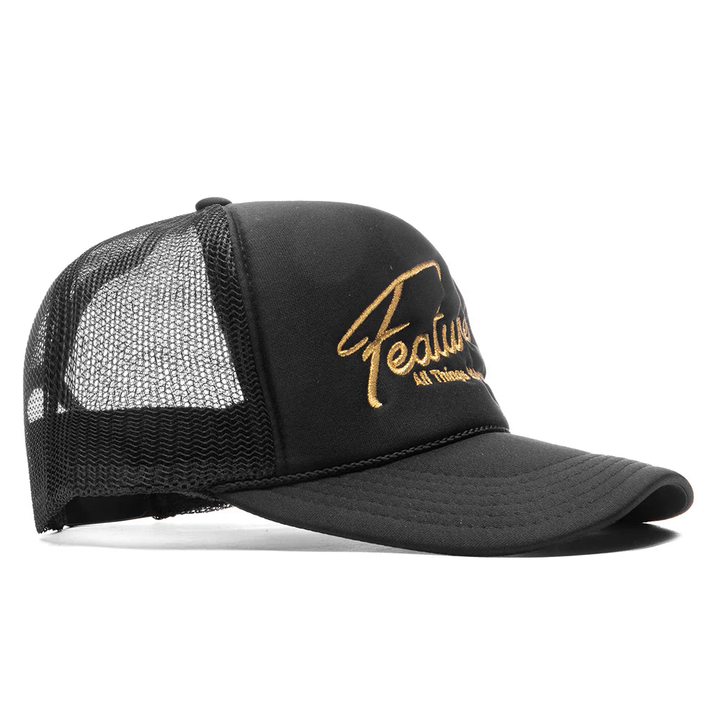 Feature x Wynn Shine Trucker Black