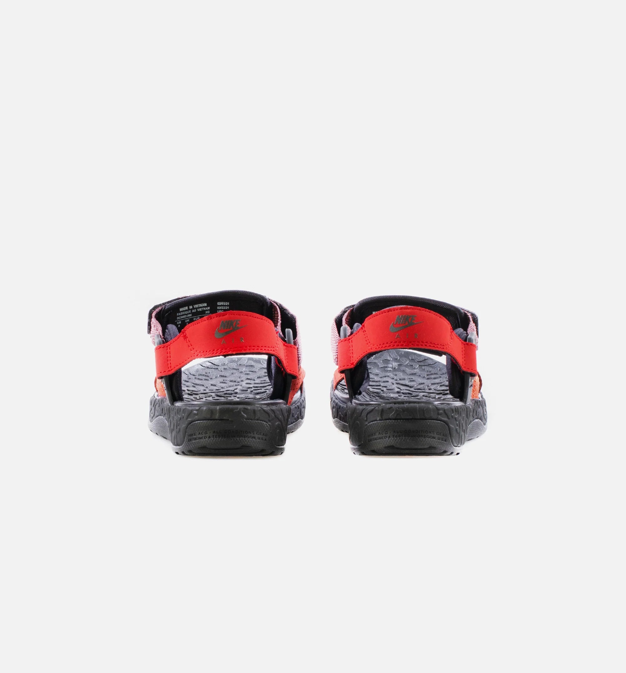 ACG Air Deschutz Mens Sandal Red Black