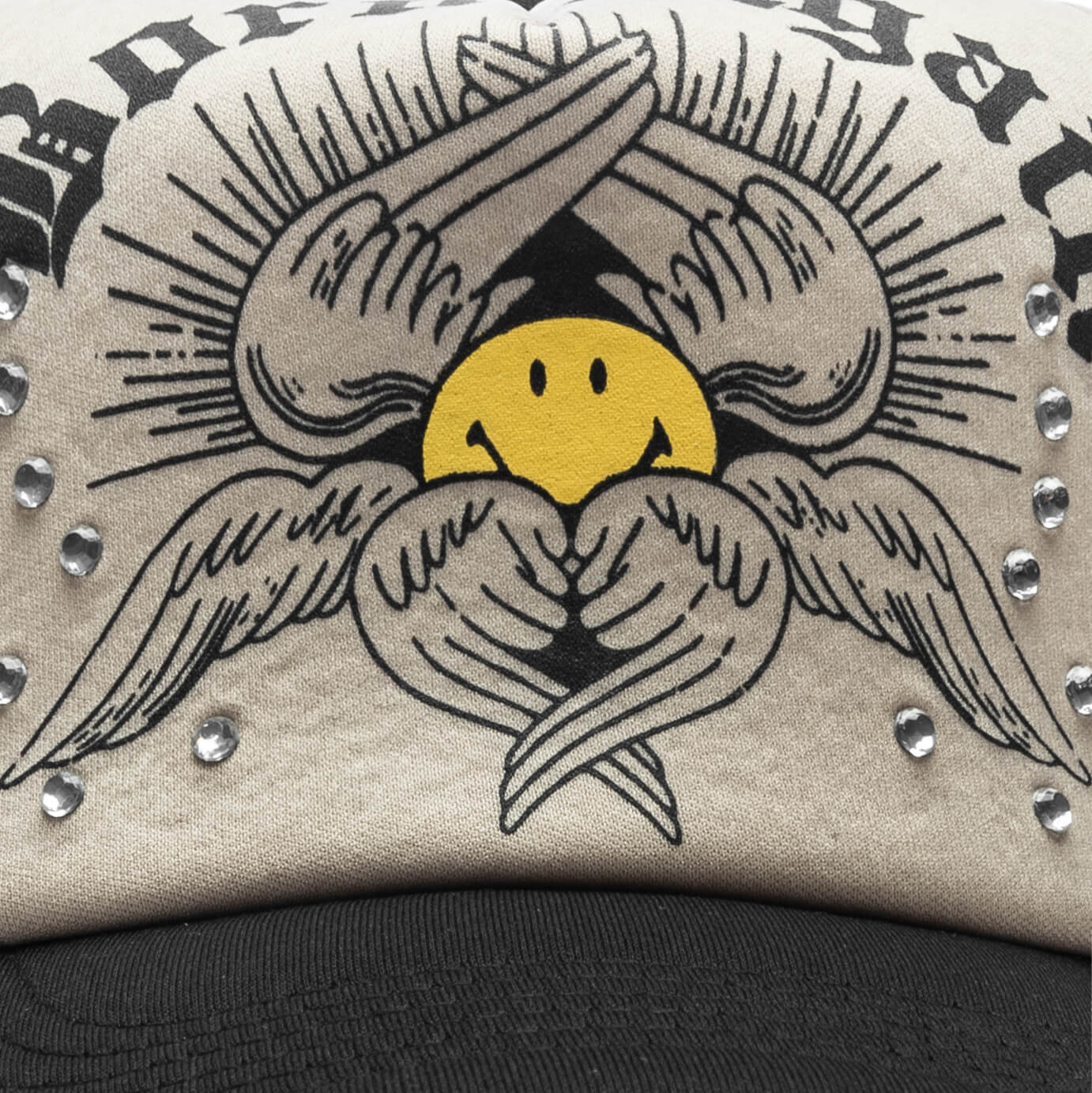Smiley Born Again Trucker Hat Multi