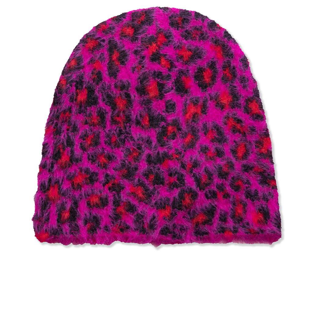 Skullcap Leopard Pattern Pink