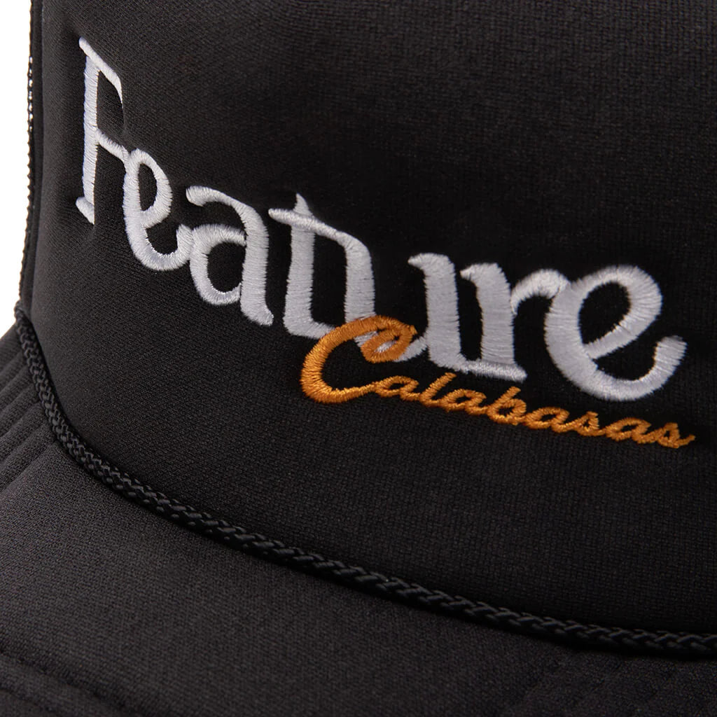 Calabasas Core Trucker Black