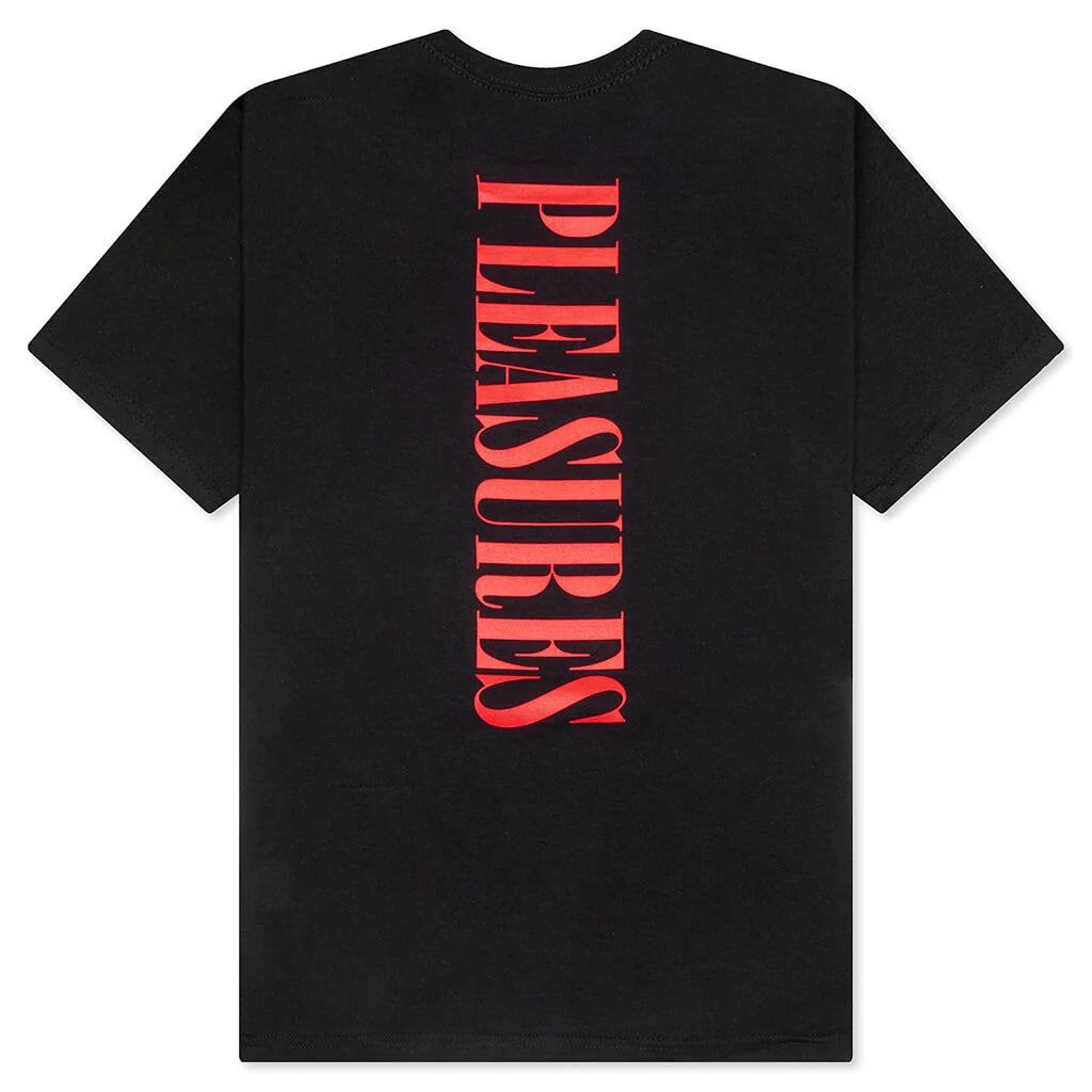 Vertical T Shirt Black