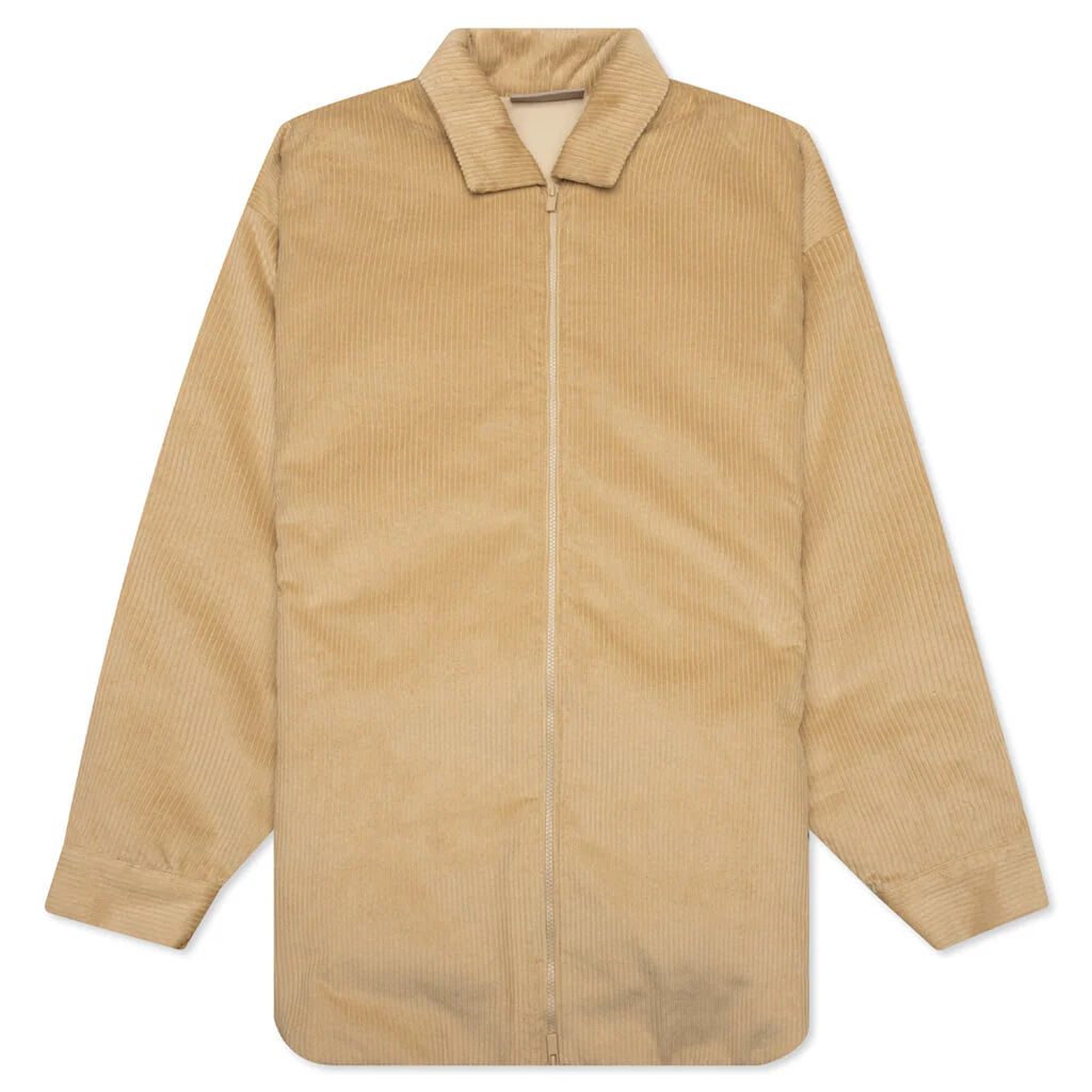 Corduroy Shirt Jacket Sand