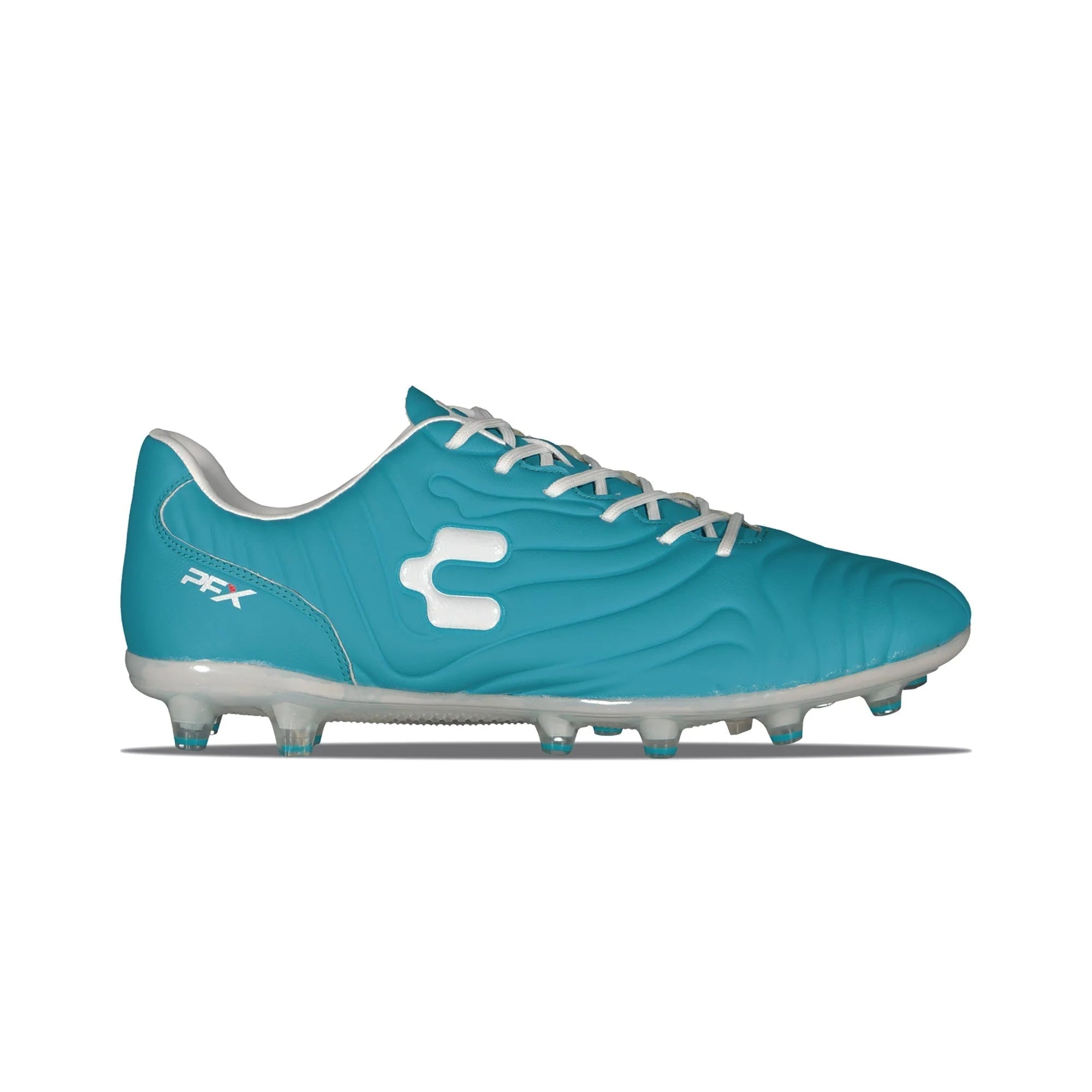 Charly Storm FG Soccer Cleats Turquoise White