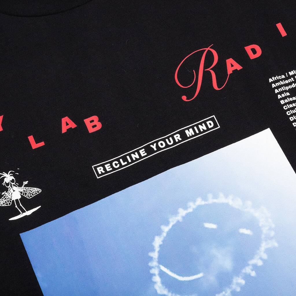 Skylab Radio Smile Tee Black