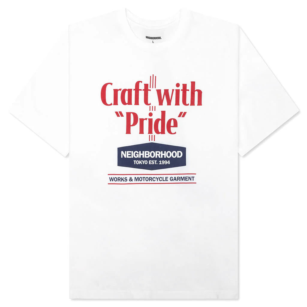 NH S S Tee 19 White