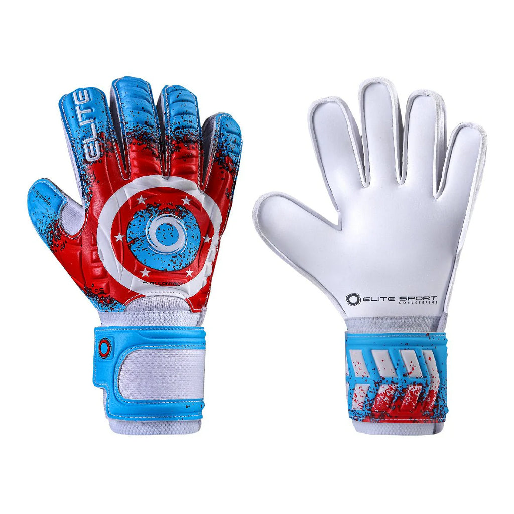 Elite Sport Elite Stars Goalkeeper Gloves White Red