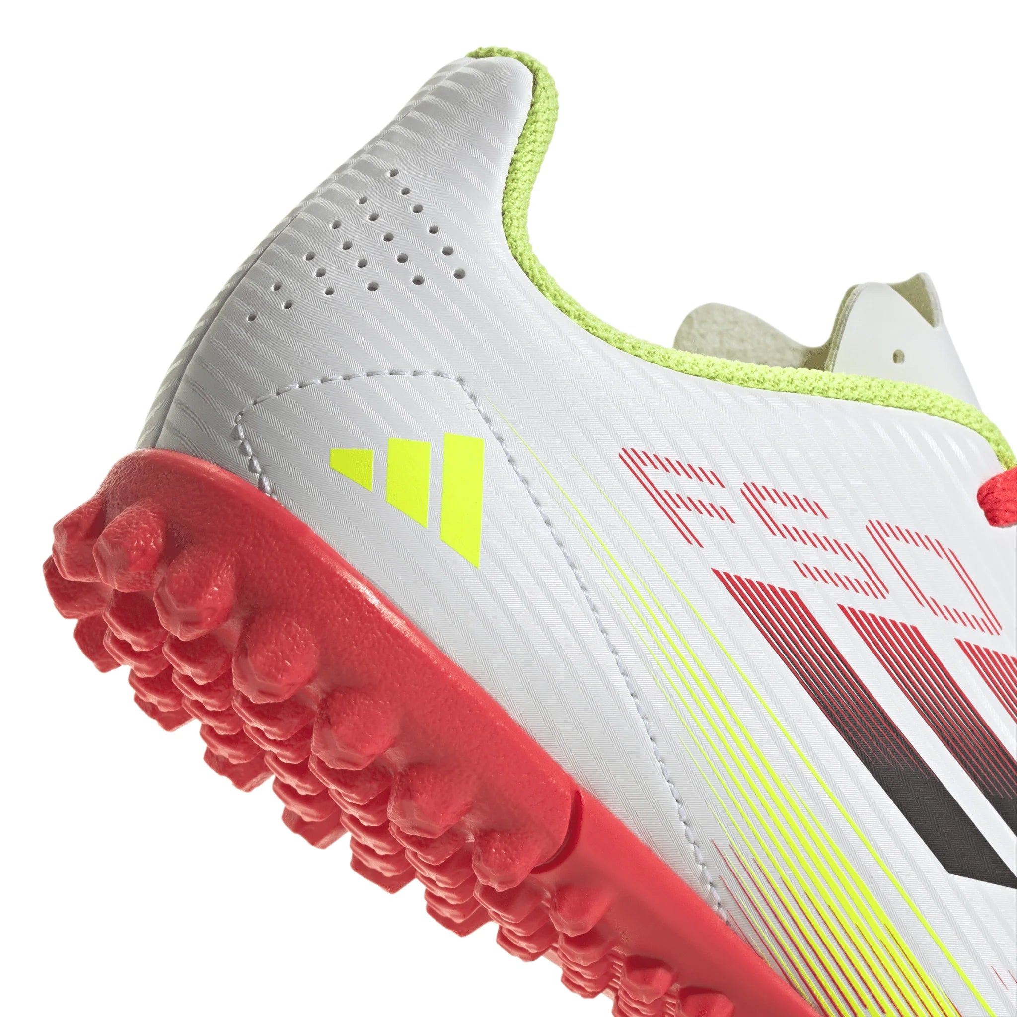 adidas F50 Club Turf Boots Kids White Black