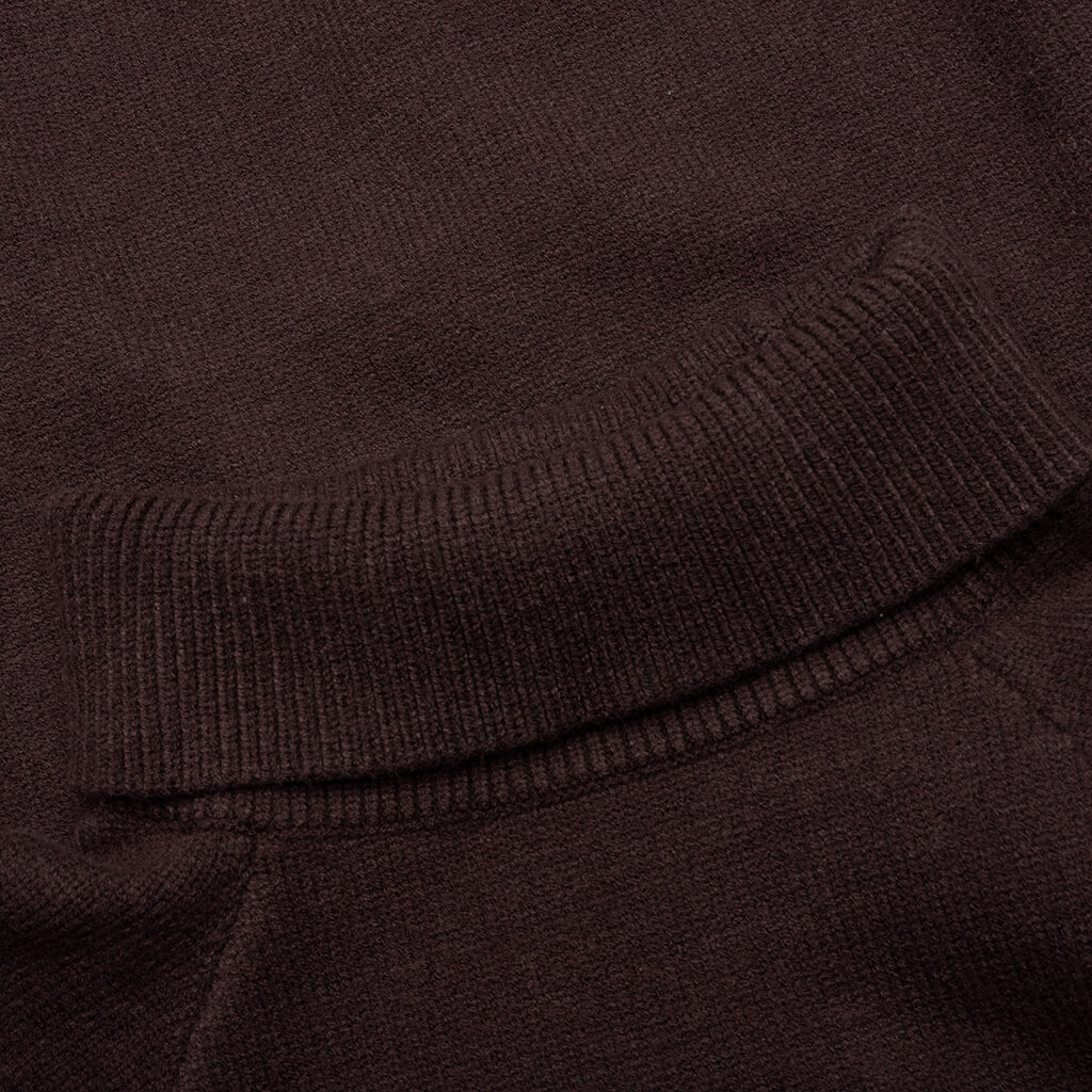 Knit Turtleneck Plum
