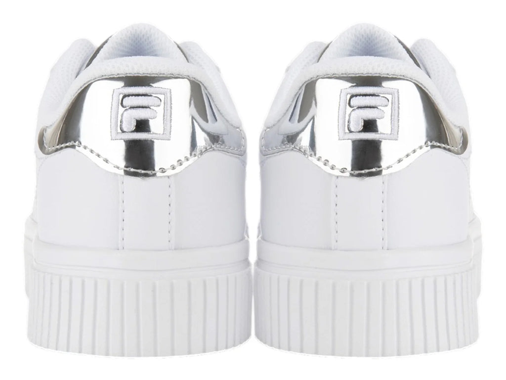 Tenis FILA Panache Blanco y Plata para Mujer