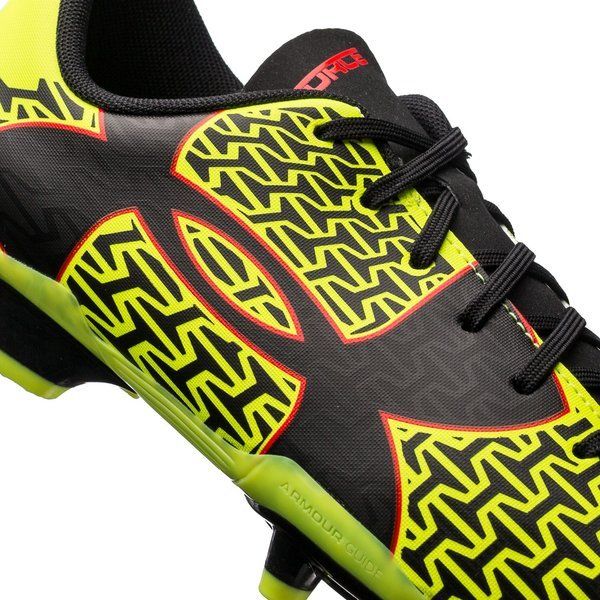 Under Armour Clouthfit Force 20 FG JR Soccer Cleats Yellow Black Red