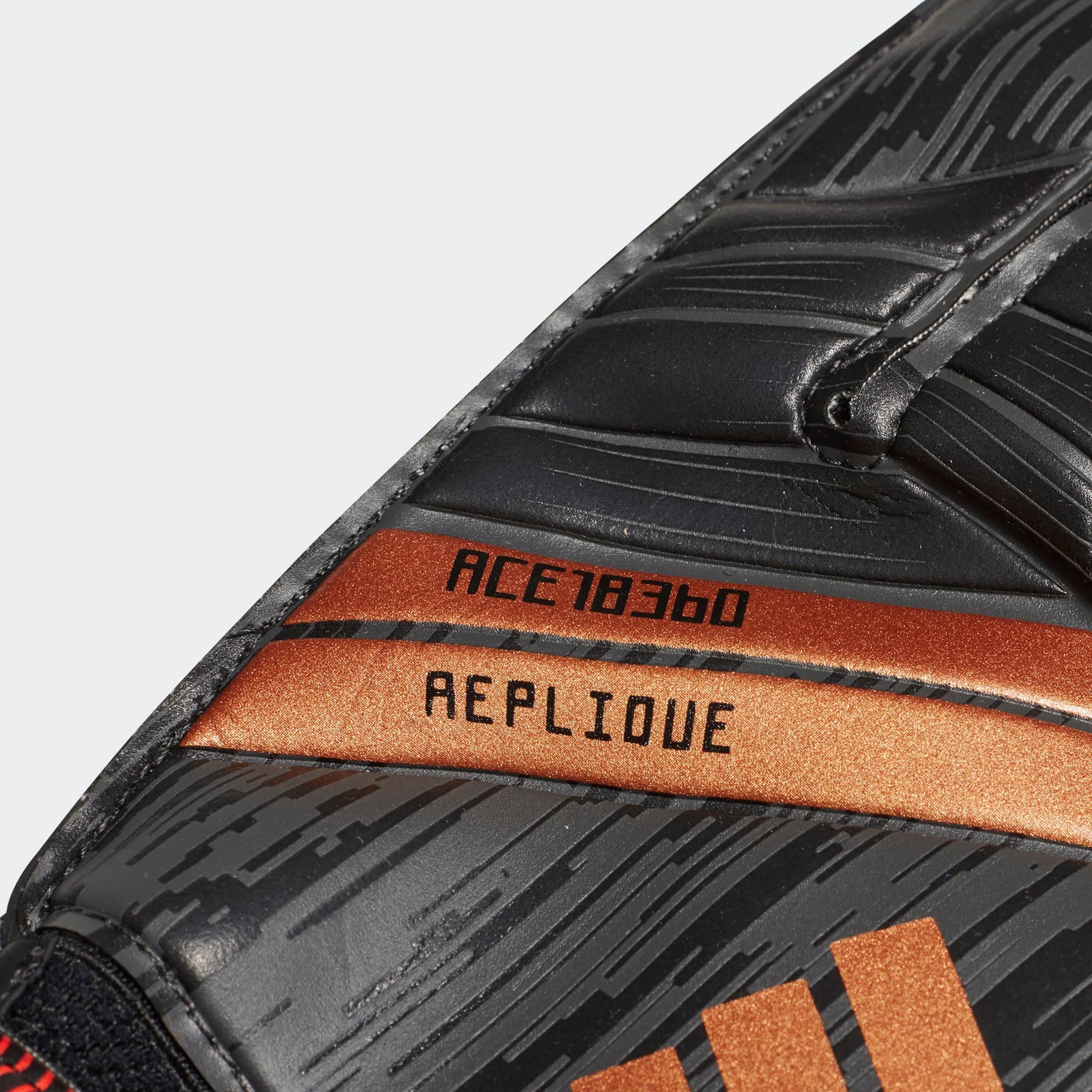 adidas Predator Replique Goalkeeper Gloves Black Solar Red Copper Gold