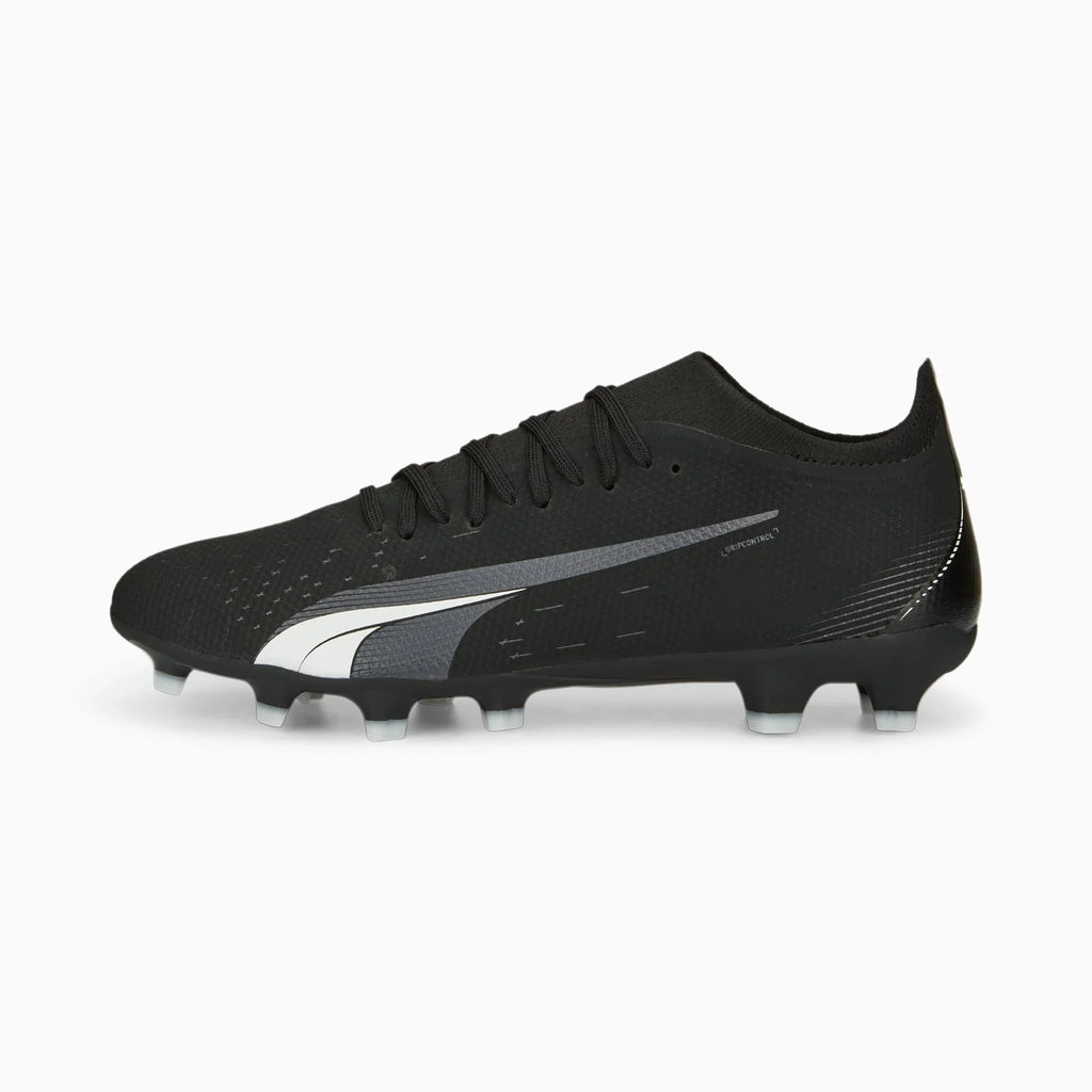 PUMA Ultra Match FG AG Firm Ground Cleats Black White