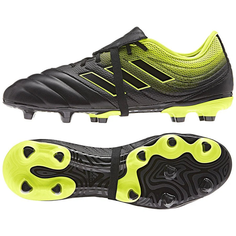 adidas Copa Gloro 192 FG Soccer Cleats Black Yellow