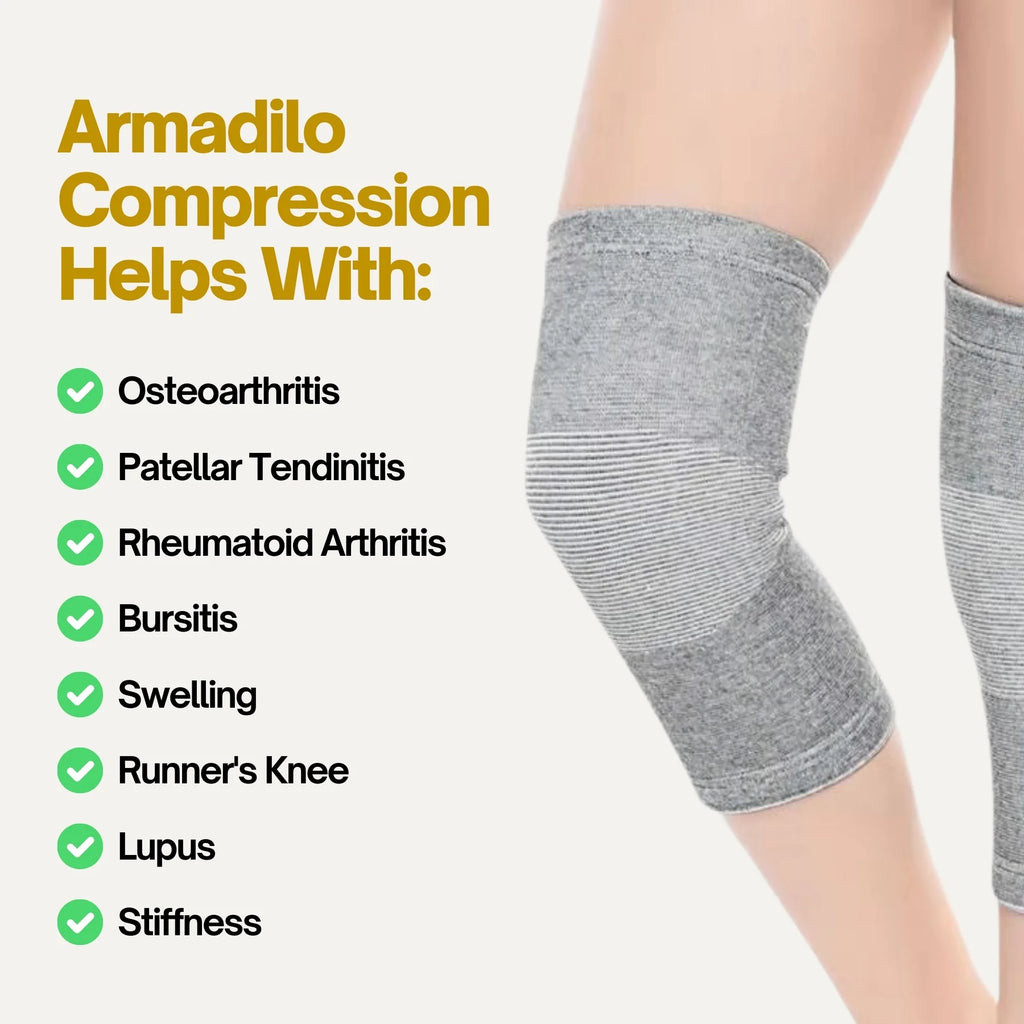 Armadilo Premium Bamboo Knee Sleeve Single