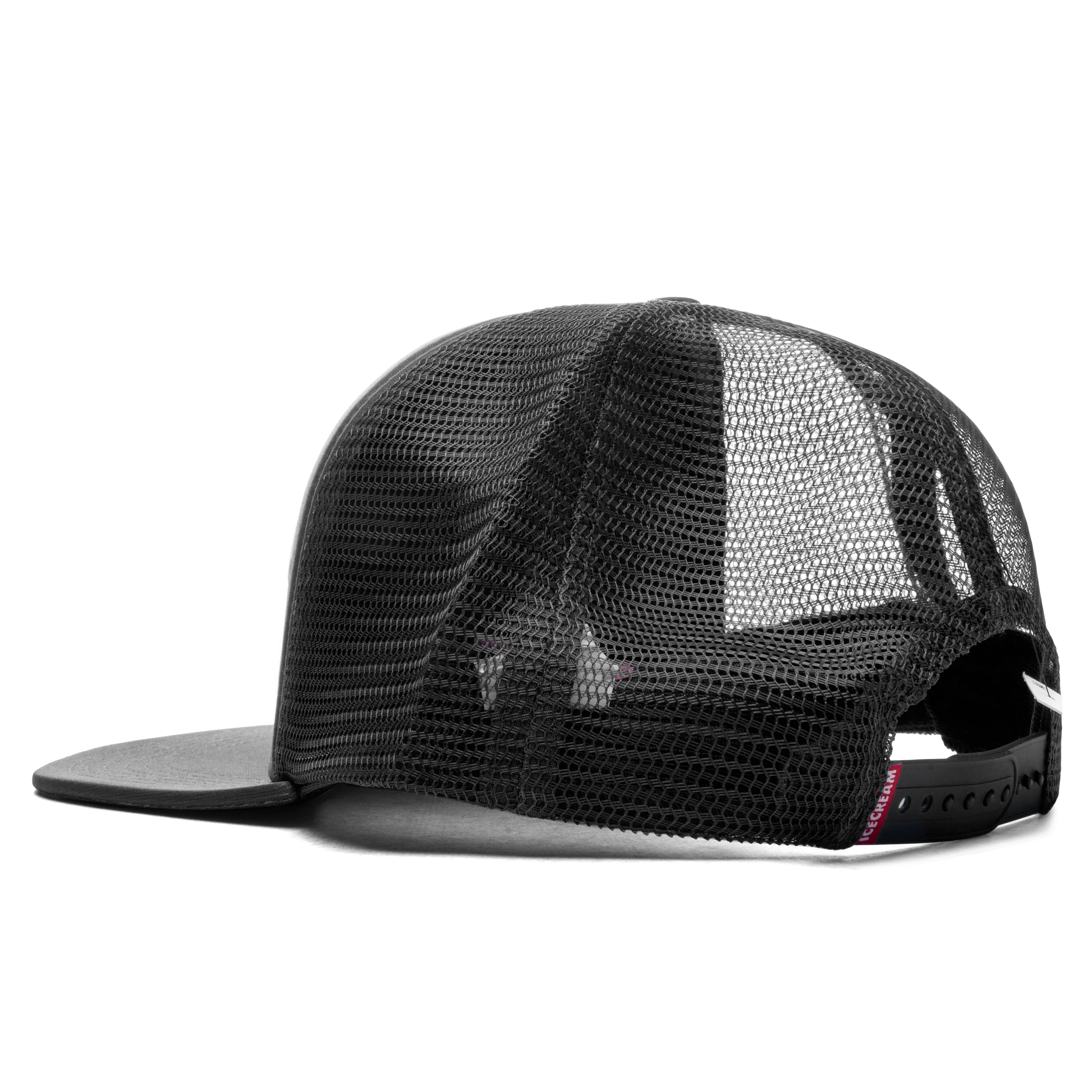 Solid Trucker Hat Black