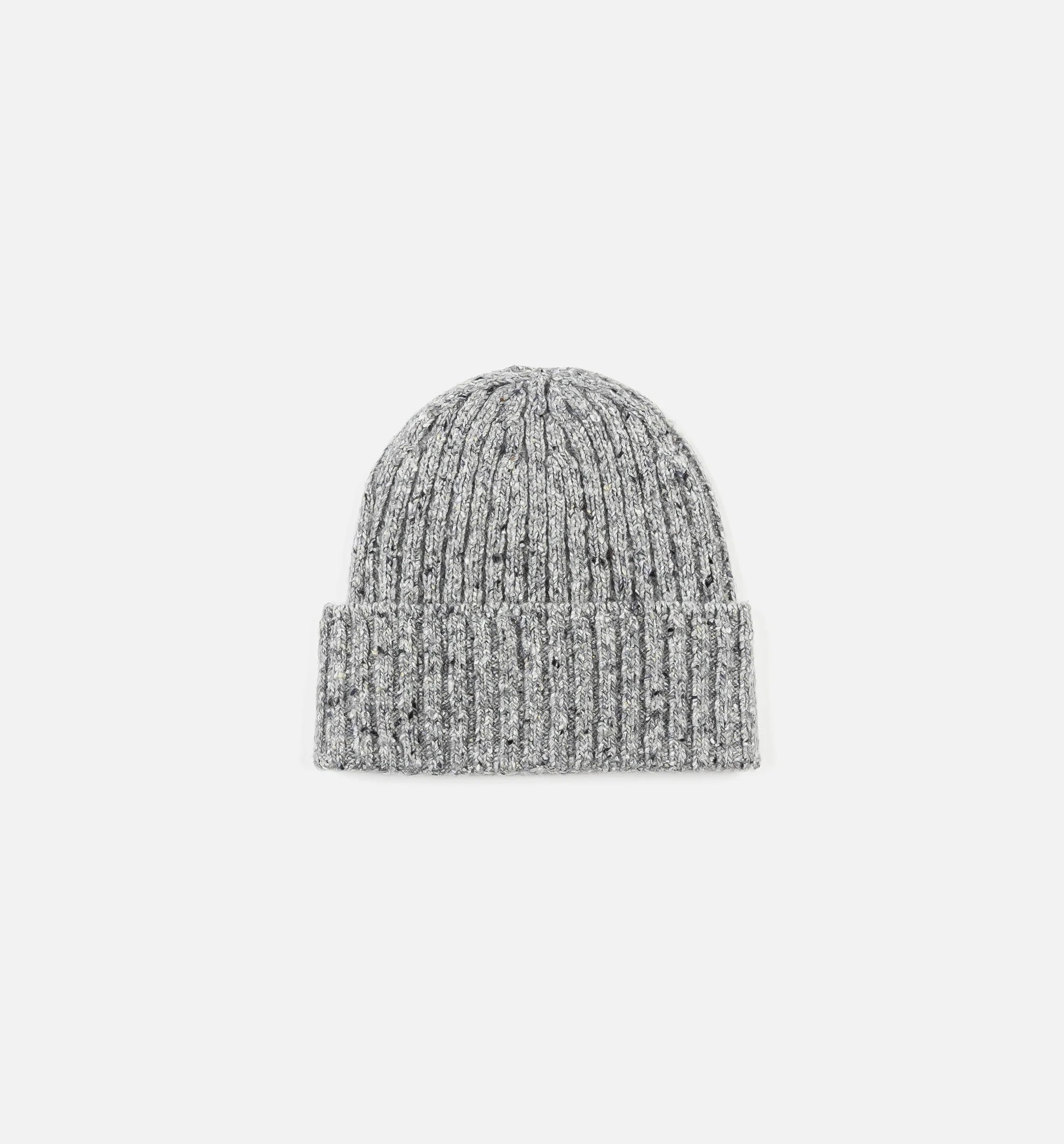 Reversed Flag Beanie Mens Hat Grey
