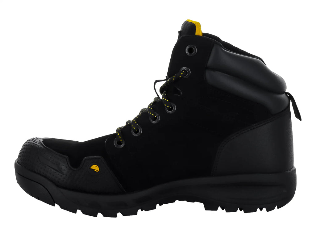 Botas RAM de Excursionismo Negro Amarillo para Hombre
