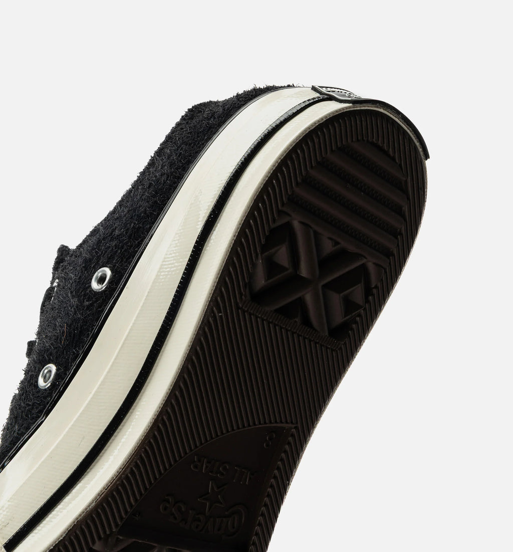 Chuck Taylor 70 OX Suede Mens Lifestyle Shoe Black Egret Black