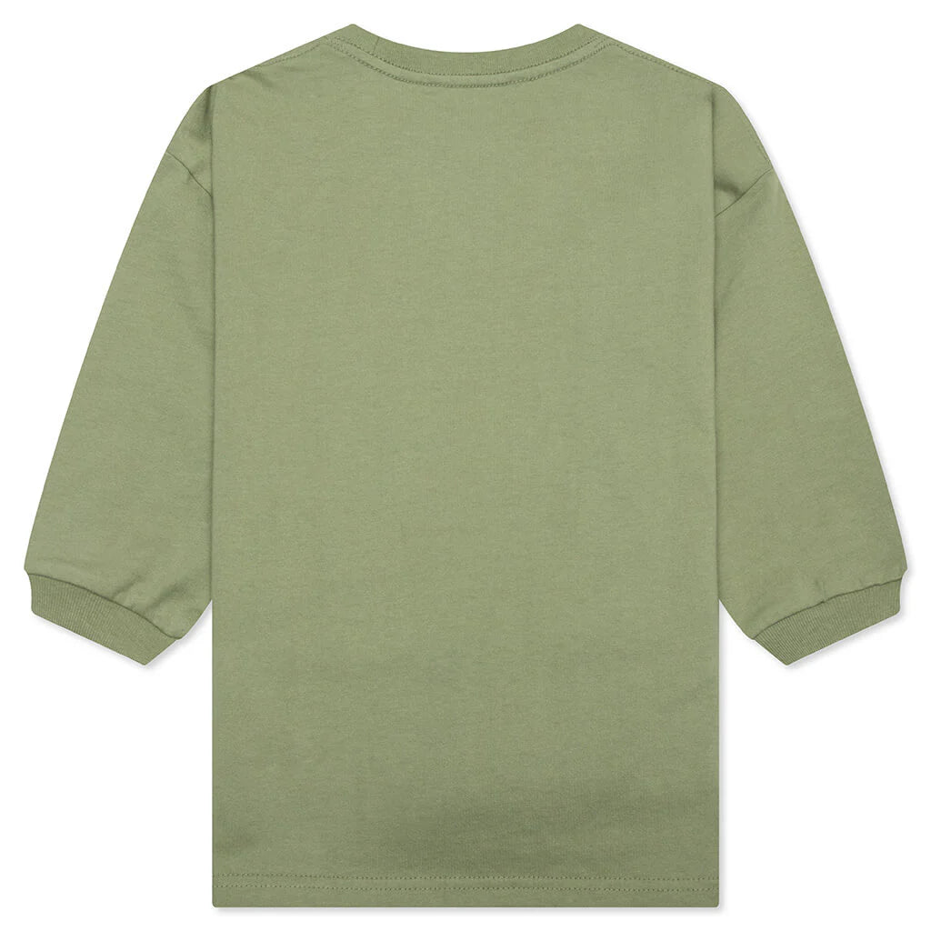 Kids Academy L S T Shirt Oil Green