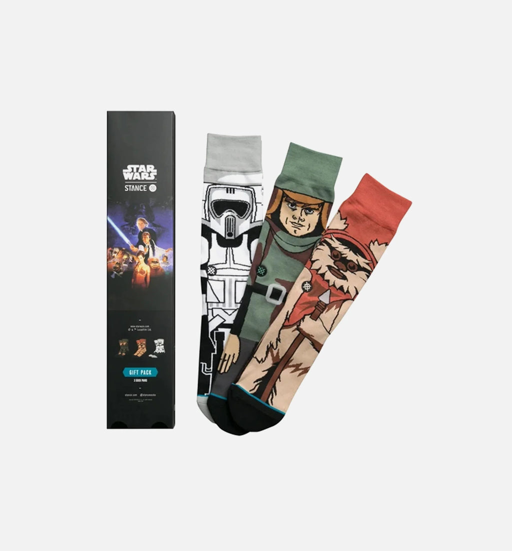 Star Wars Return of the Jedi 3 Pack Socks Black