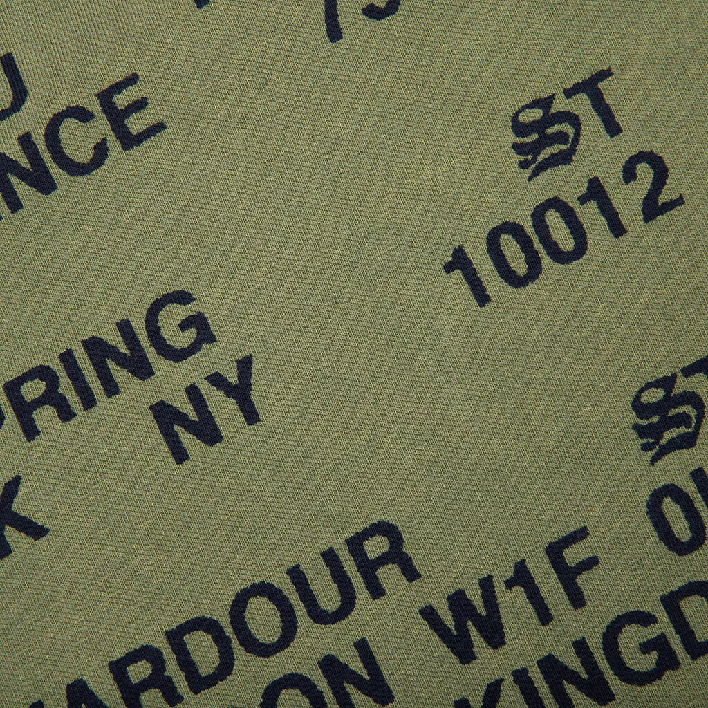 Locations Pigment Dyed Tee Olive