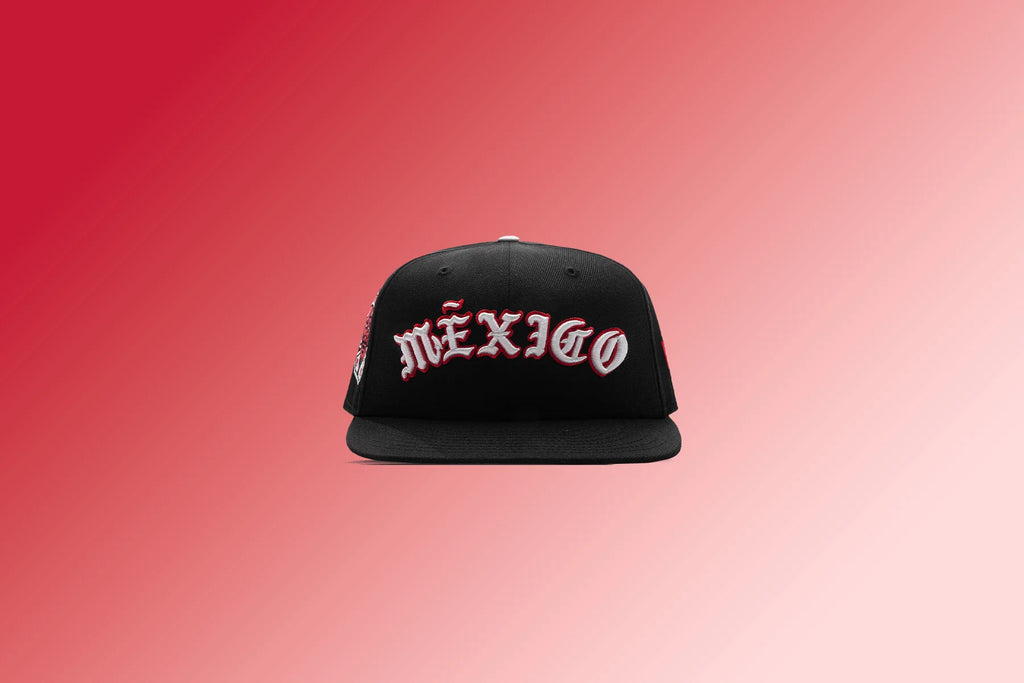New Era x Born x Raised 59FIFTY LMB Diablos Rojos del México Wordmark Black