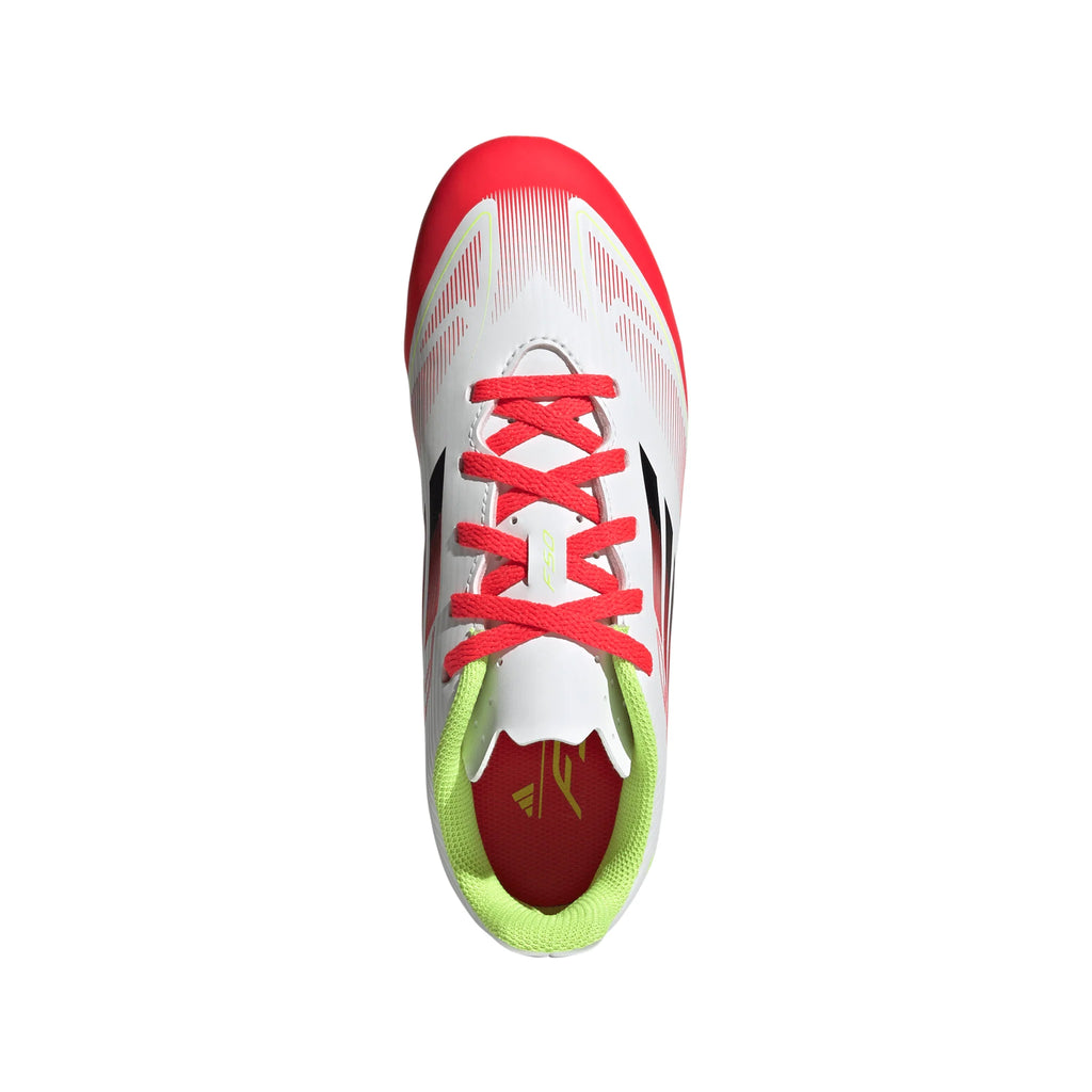 adidas F50 Club Firm Multi Ground Boots Kids White Black