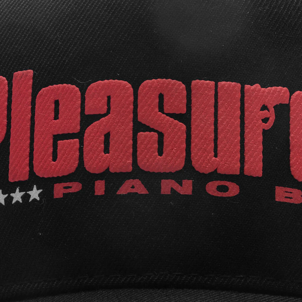 Piano Bar Snapback Black
