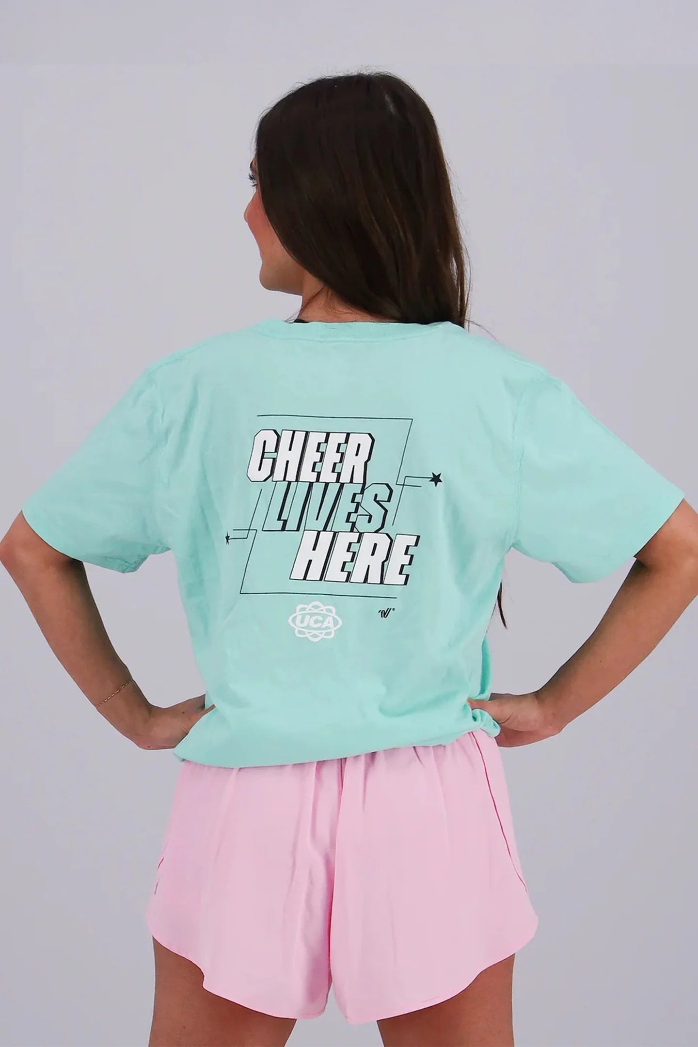 UCA Cheer Ice Green Tee
