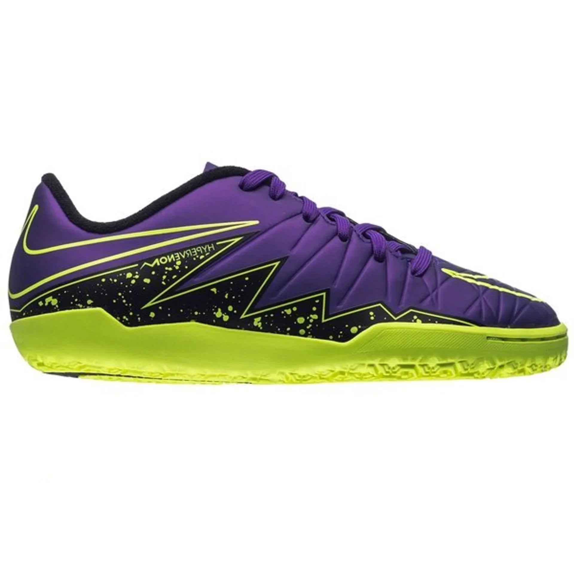 Nike JR HyperVenom Phelon II IC Indoor Shoes Hyper Grape Black