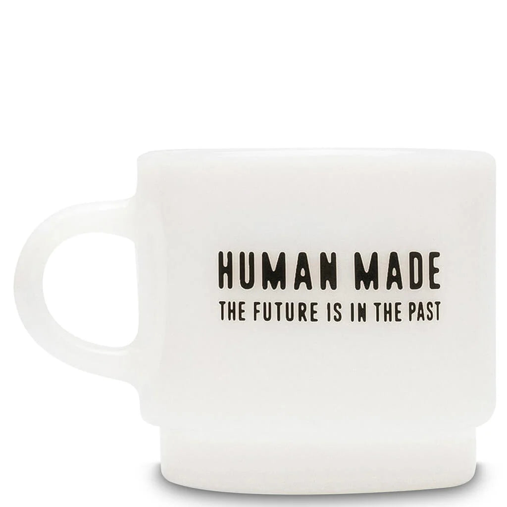 Glass Mug White