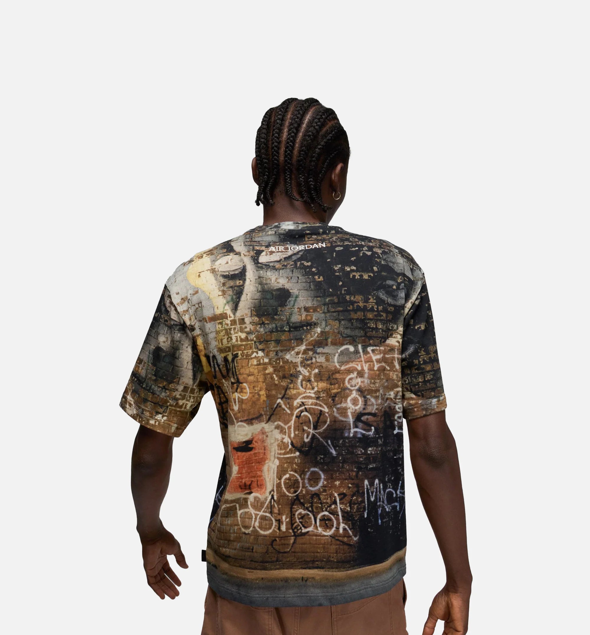 85 Graphic Mens Short Sleeve Shirt Off Noir Sail