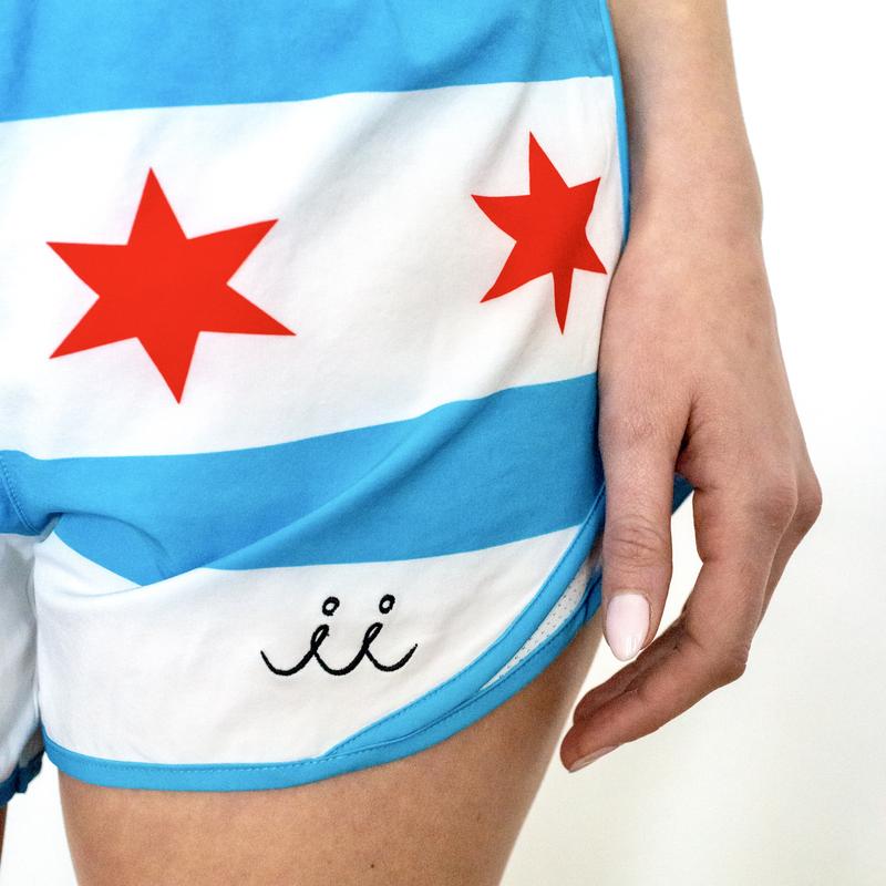 Womens Chi Chi Sport Mag Miler Shorts