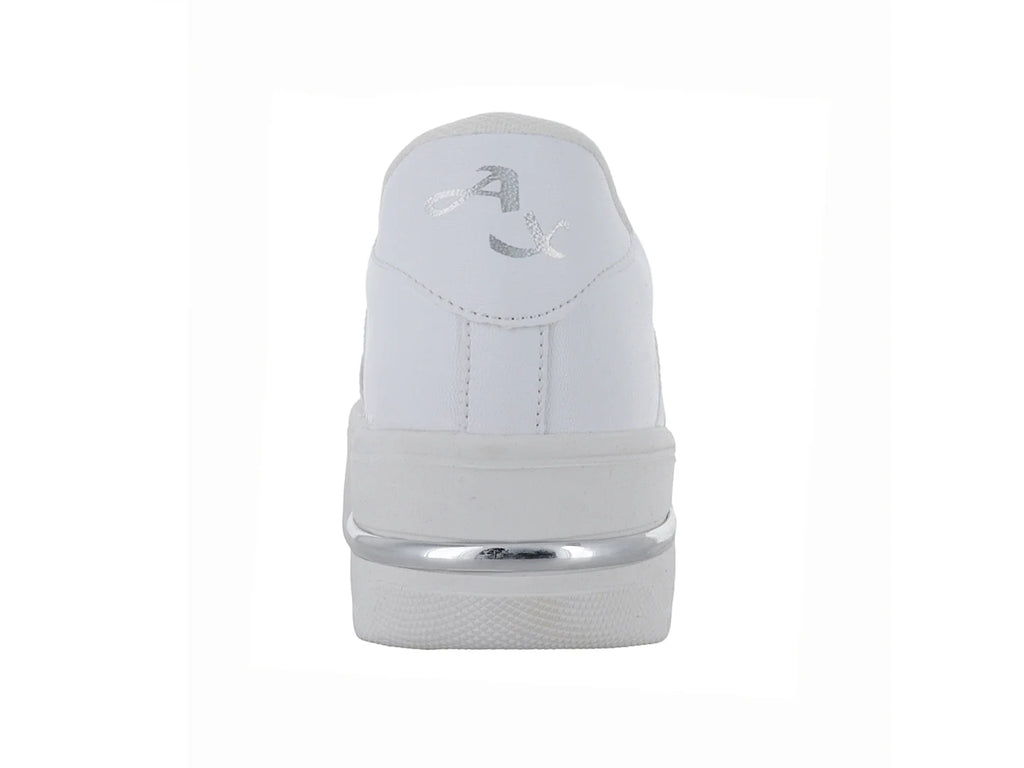 Tenis Andrax Blanco con Agujetas Arcoíris para Mujer