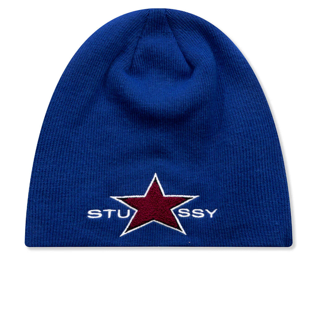 Skullcap Chenille Blue
