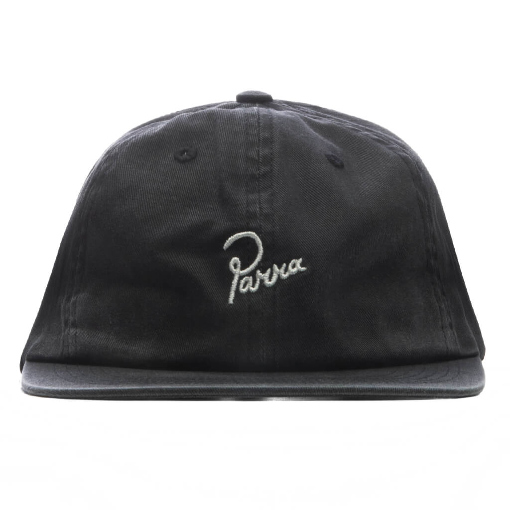 Signature 6 Panel Hat Black