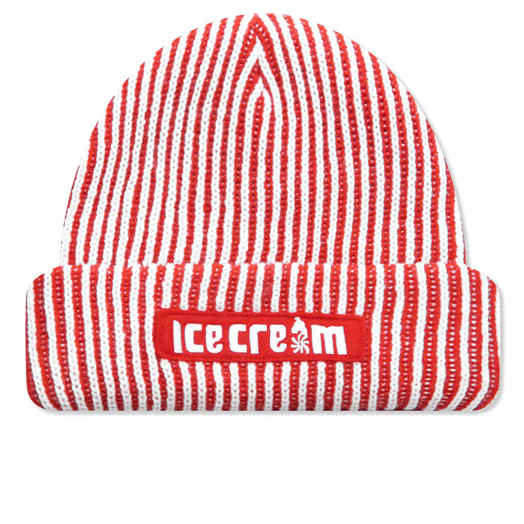 Double Dip Knit Cap Goji Berry