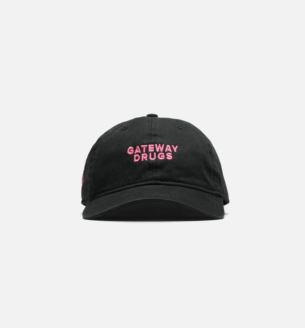 Gateway Drugs Strapback Hat Black Black