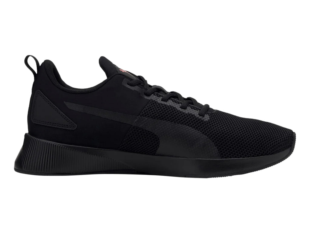 Tenis PUMA Flyer Runner Negro con Rojo para Hombre
