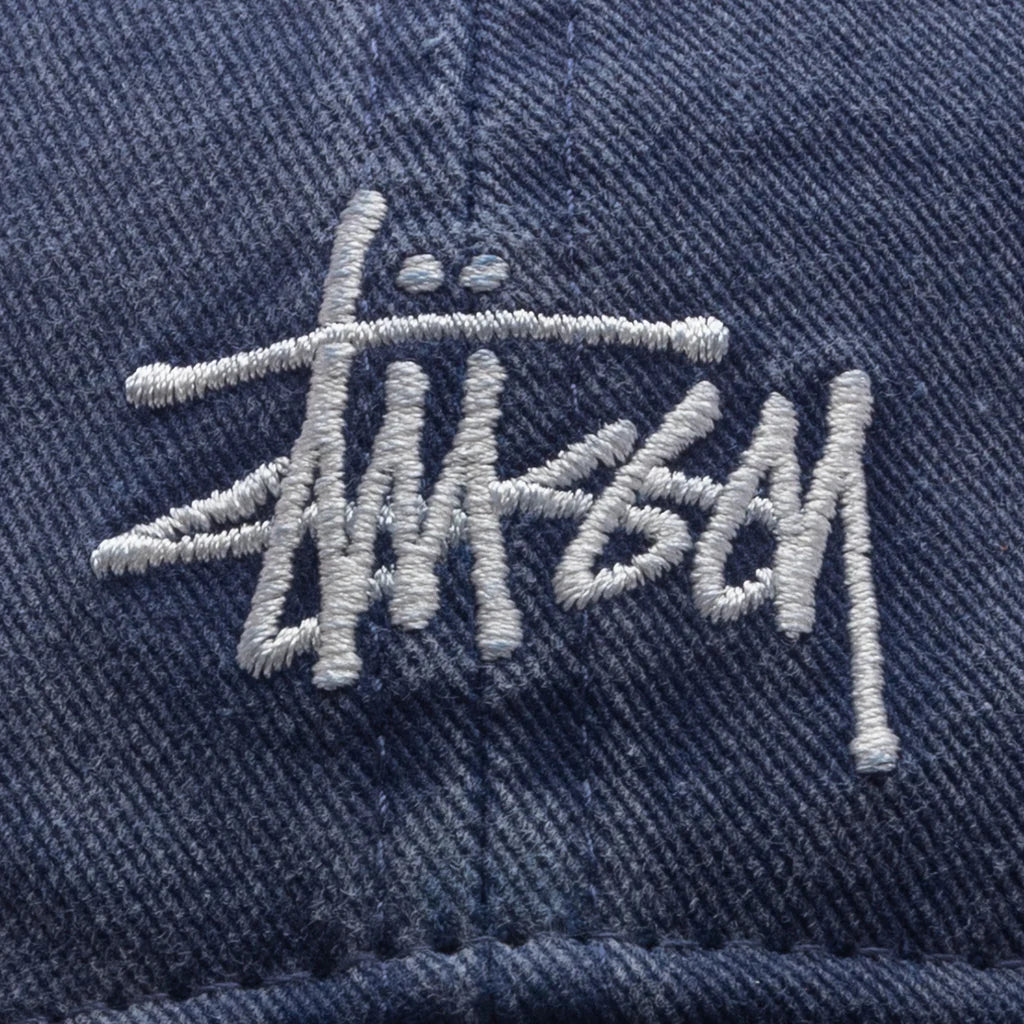 Basic Washed Low Pro Cap Faded Navy