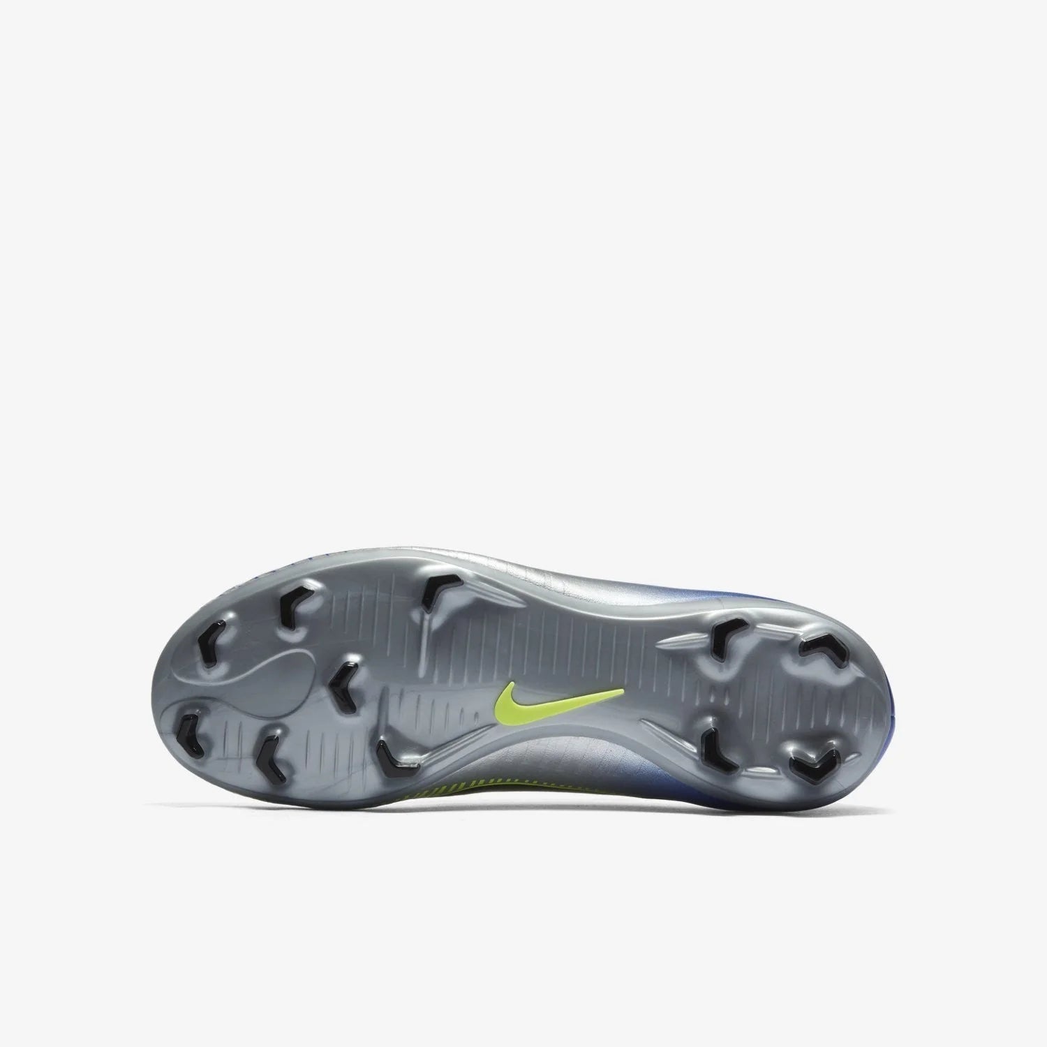 Nike JR Mercurial Victory VI FG Soccer Cleats Racer Blue Chrome Volt Black