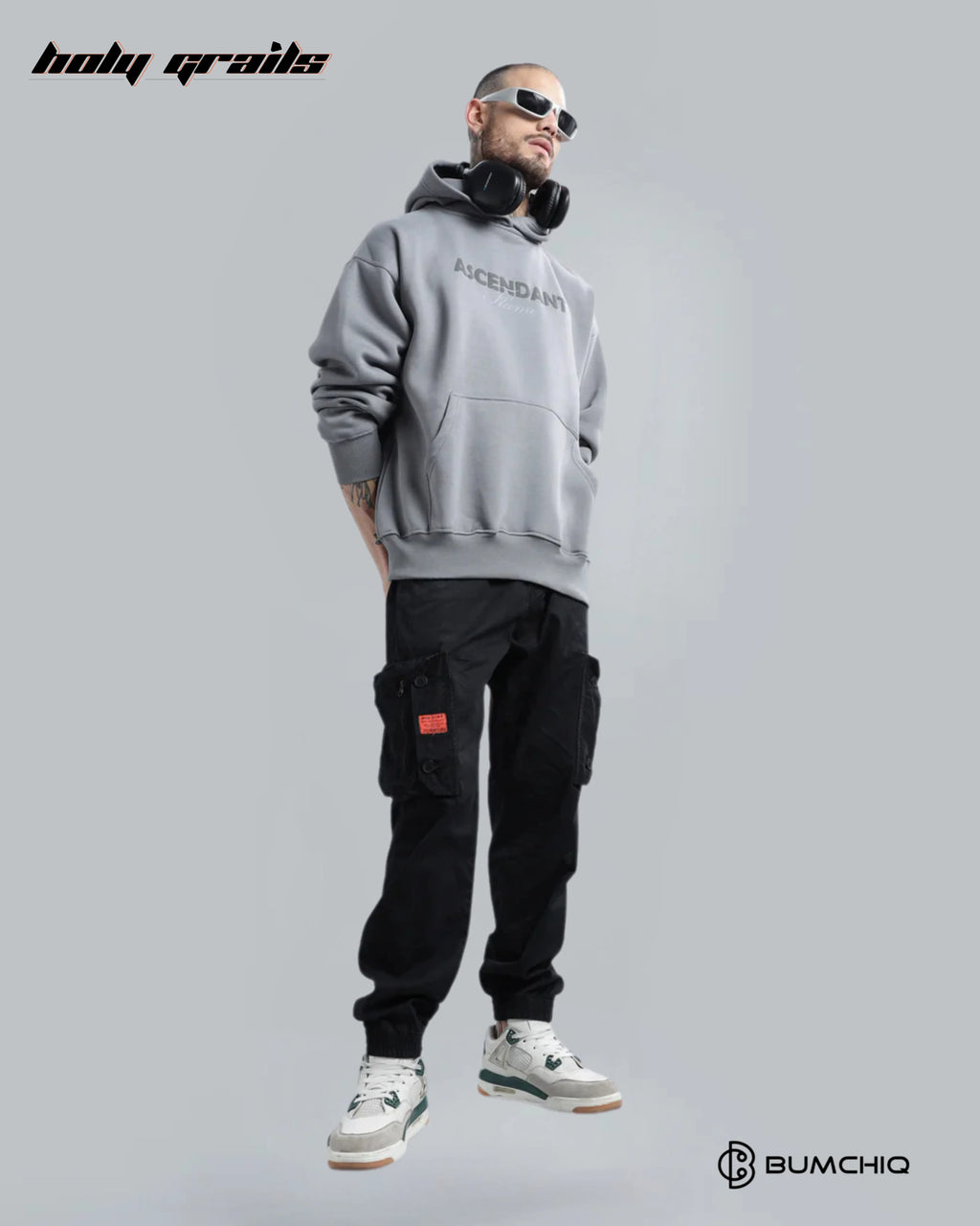 Ascendant Grey Hoodie HG x Bumchiq