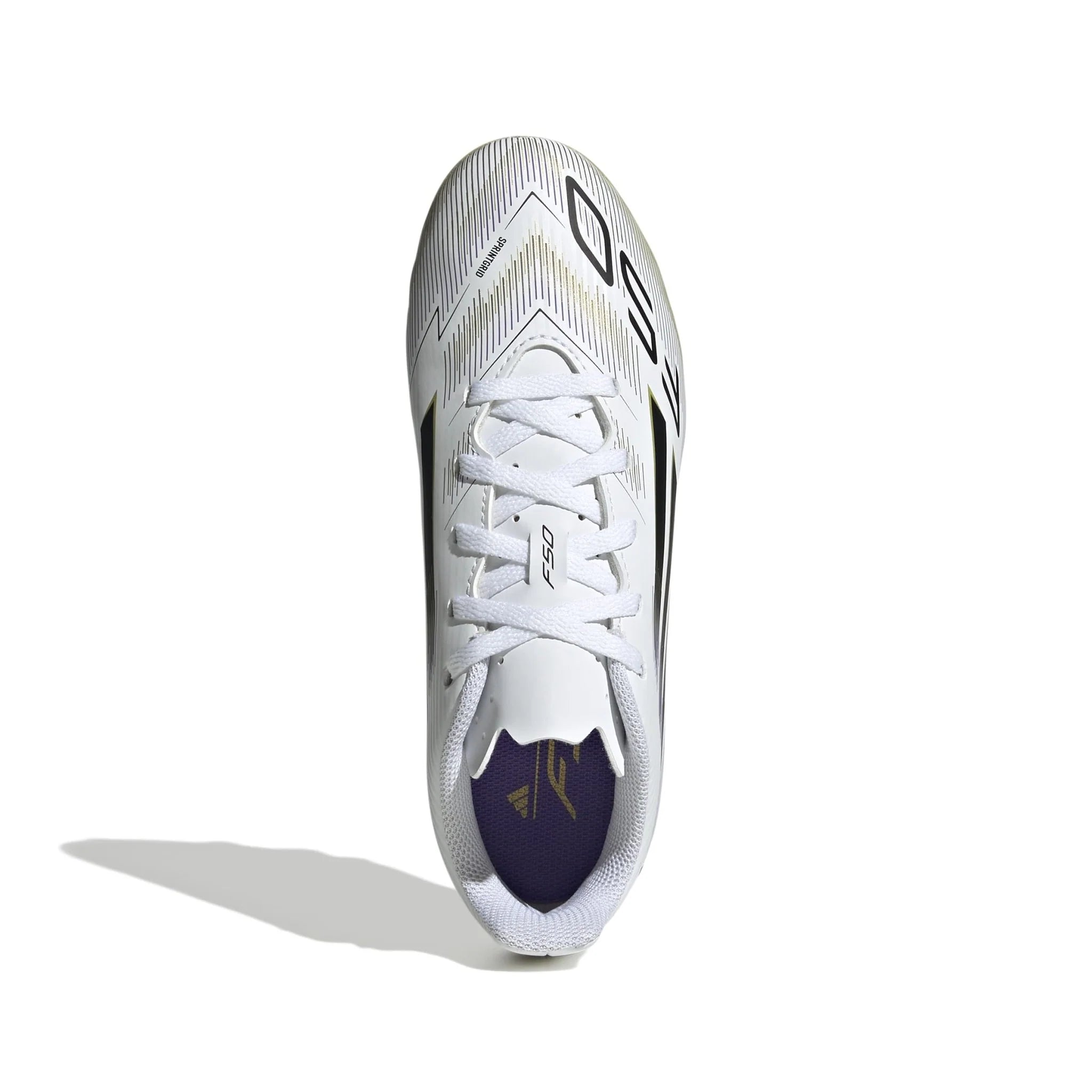 adidas F50 Club Firm Multi Ground Boots Kids White Black
