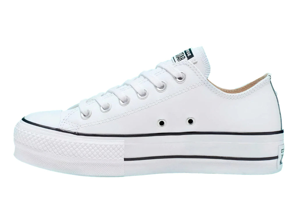 Tenis Converse Chuck Taylor All Star Lift Clean Blancos para Mujer