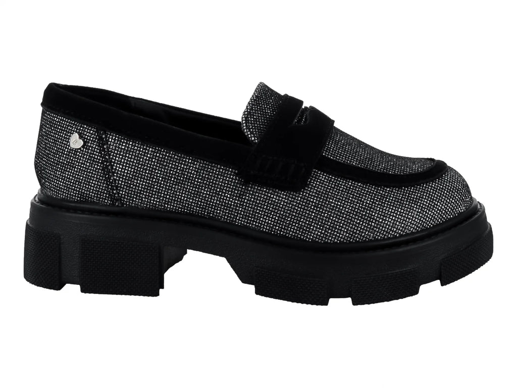 Mocasines Teen Bambino Plata para Niña