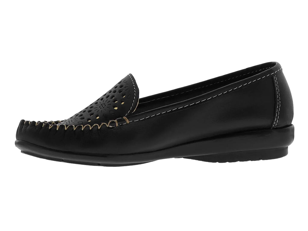 Zapatos Planos Atilano Kazual Negro para Mujer