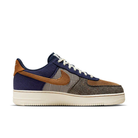 Nike Air Force 1 Patchwork Style Vintage Premium Confort Iconique